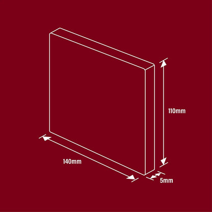 Rocket Synthetic Steel Wool Multipack - Nonabrasive, Rust-Resistant, Reusable, 140mm x 110mm