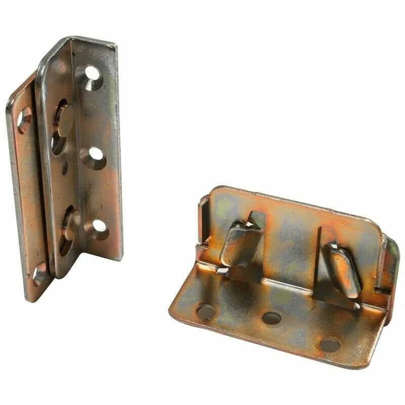 Hafele Steel Bed Fitting Set for Double, Queen, King Frames - Durable, Easy Installation