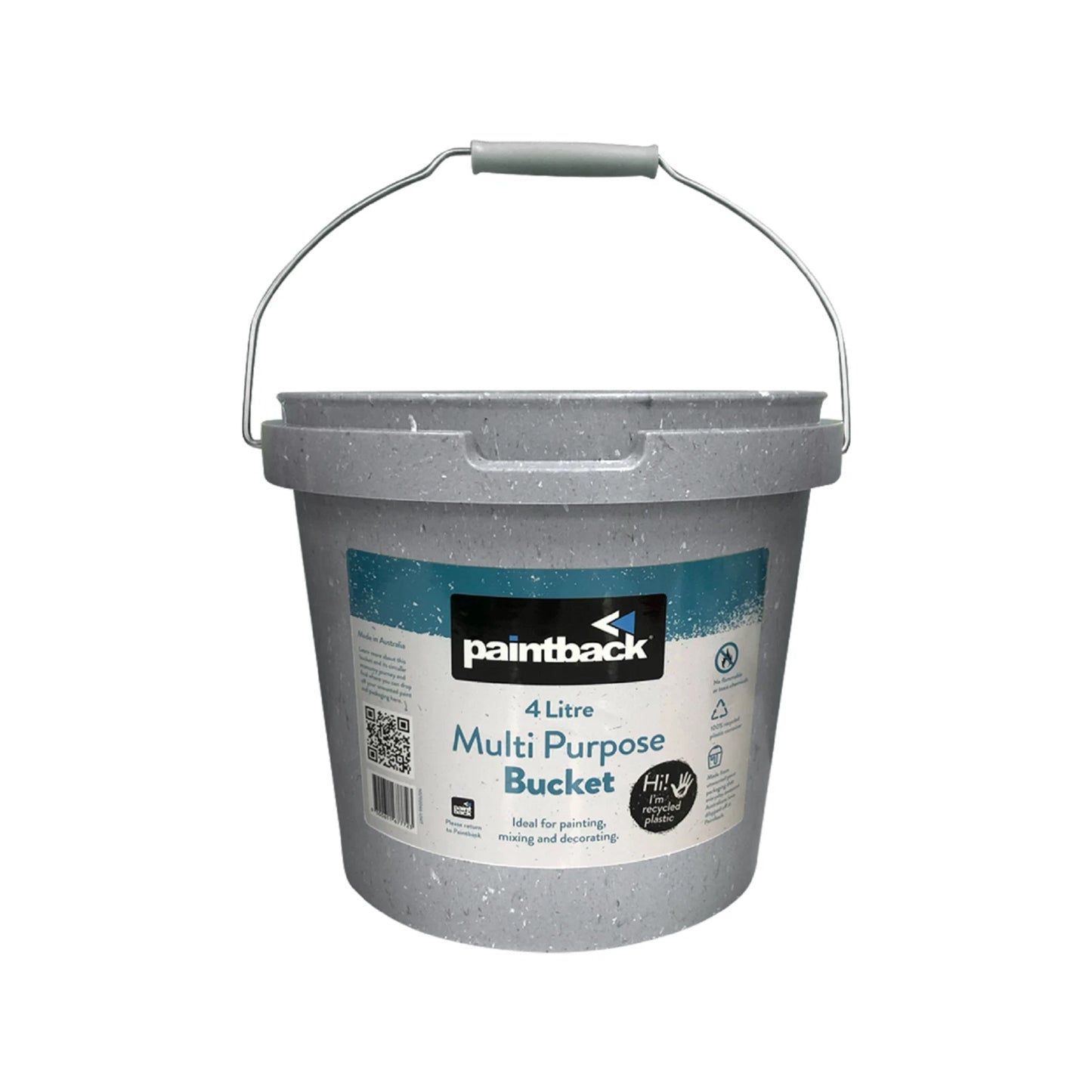 Paintback 4L Eco-Friendly Recycled Bucket - Australian-Made, Supports Circular Economy
