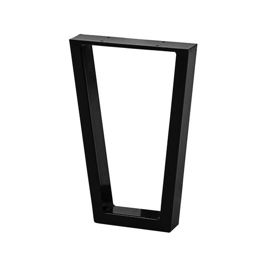 RapidHome Black Steel Bench Seat Legs 30x45x6cm, Durable, Modern Finish