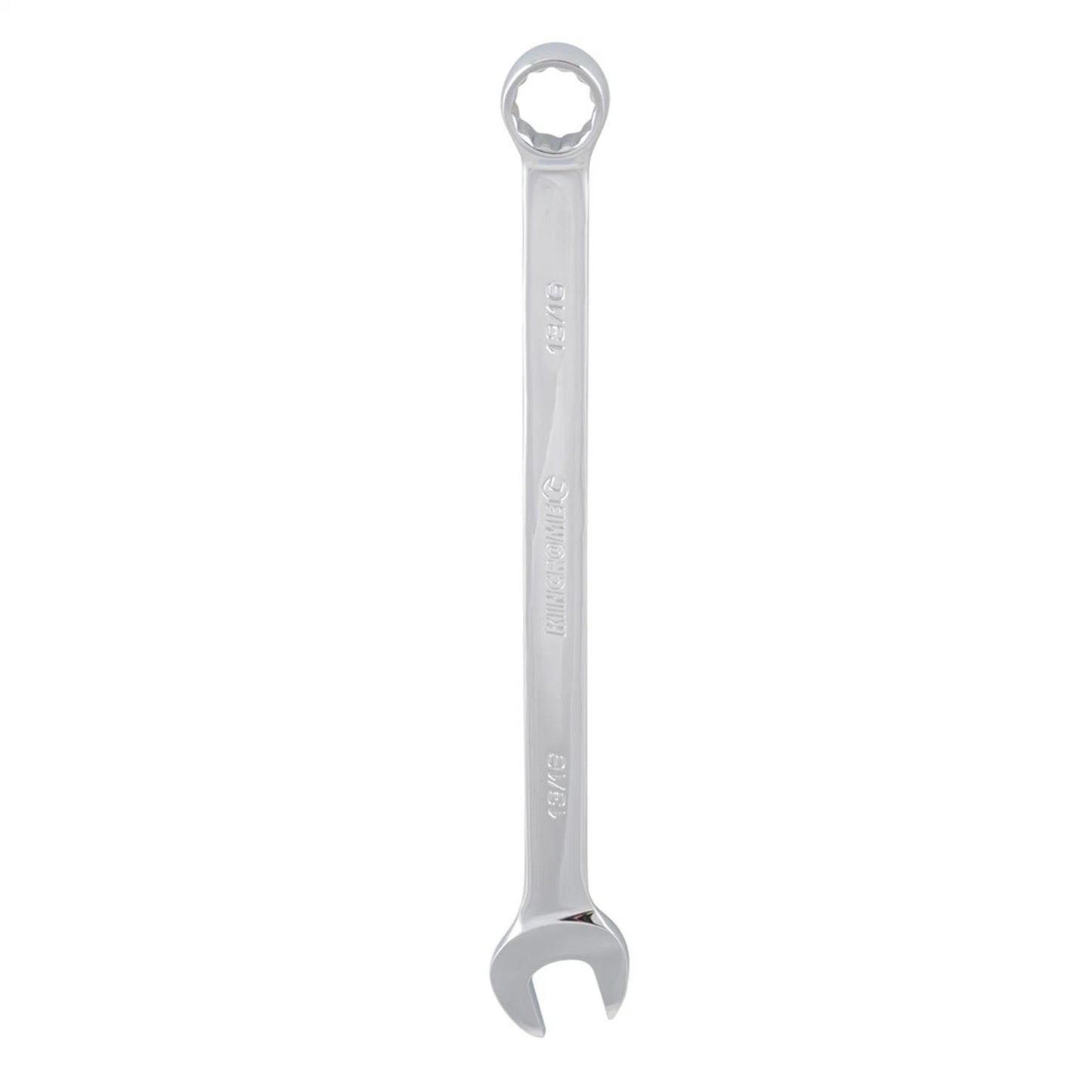 Kincrome 13/16" Combination Spanner, Mirror Polish, Chrome Vanadium, 15° Offset