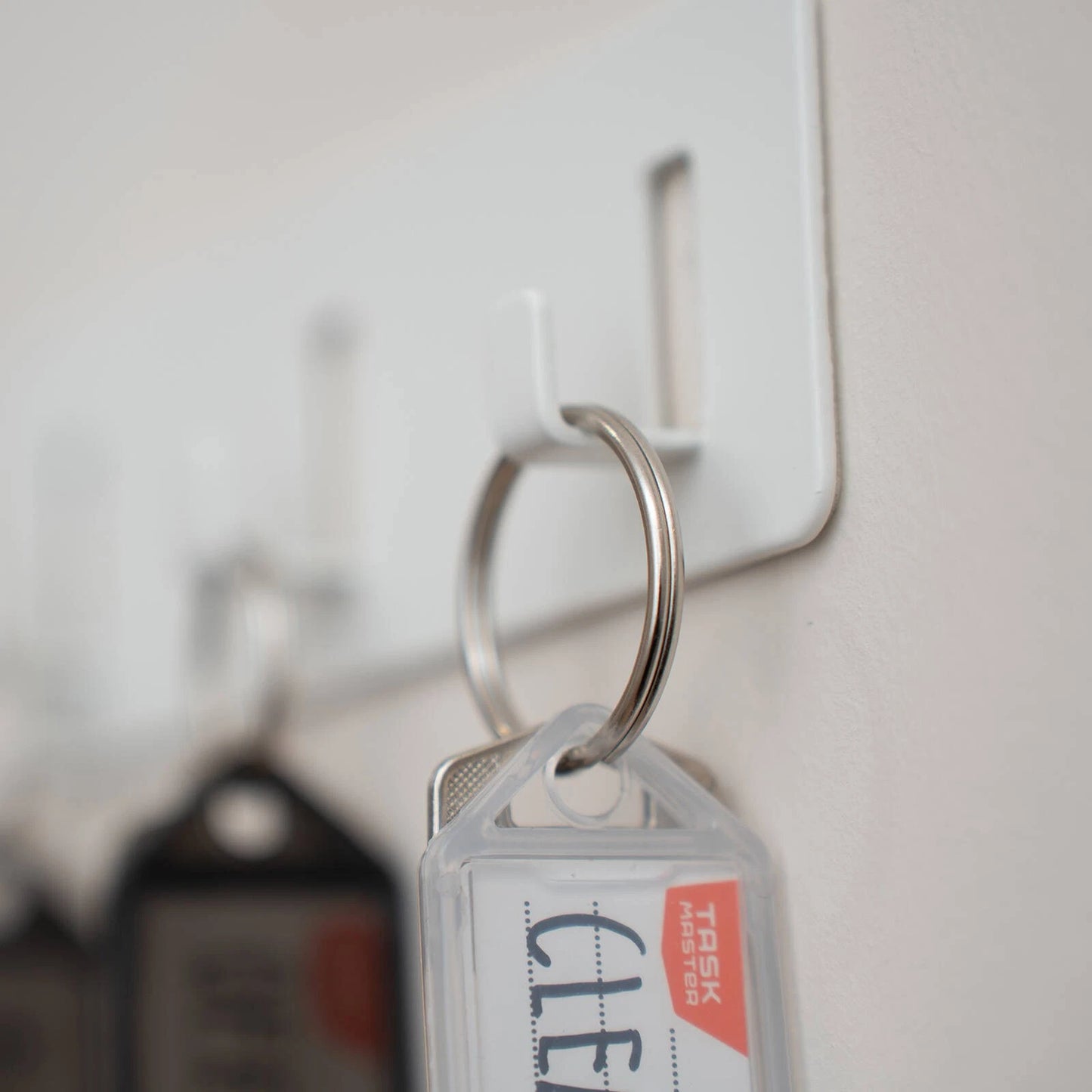 Taskmaster 25mm Steel Key Ring Pack - 100 Durable Split Design Rings