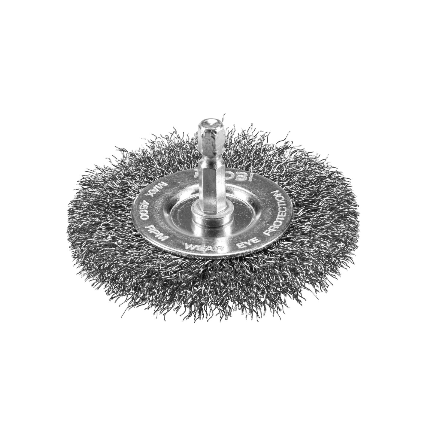 Ryobi 6-Piece Wire Wheel Brush Set for Rust Removal & Cleaning, ¼” Hex Shank