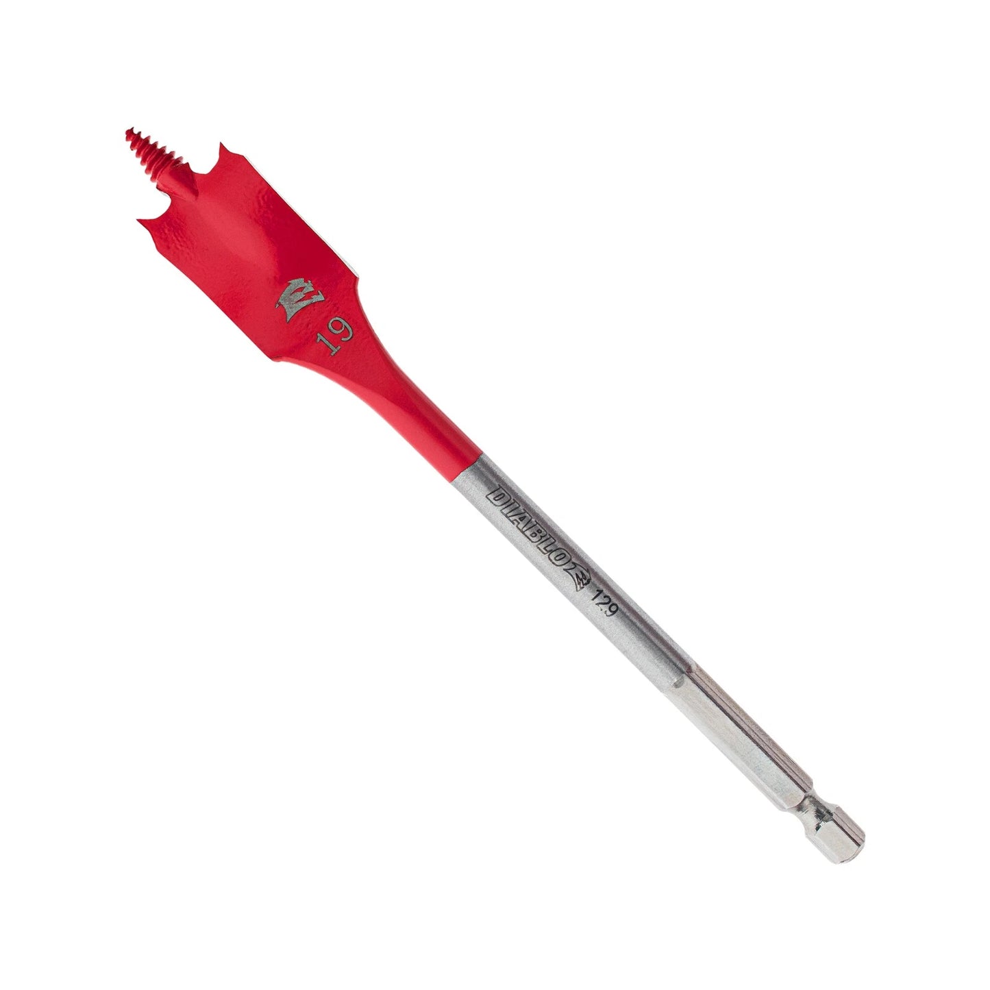 Diablo Speedemon 19x152mm Spade Bit, Fast Clean Wood Drilling, Impact Strong