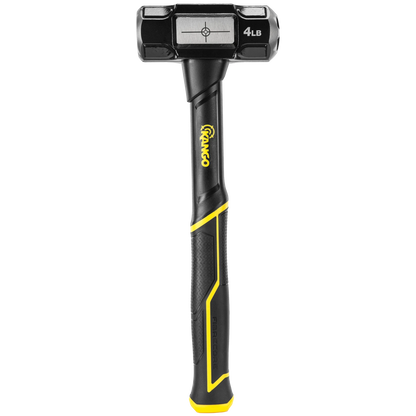 Kango 4lb Cross Strike Sledge Hammer - Dual Side Faces, Heat-Treated Steel, Balanced Design