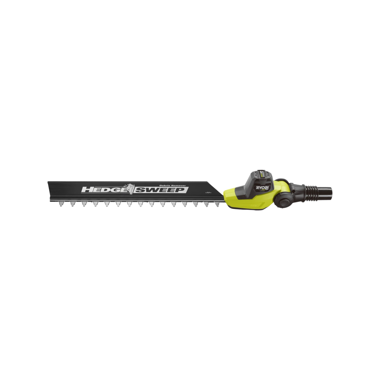 Ryobi 18V ONE+ HP Brushless Pole Hedge Trimmer, 450mm Blade, Adjustable Head
