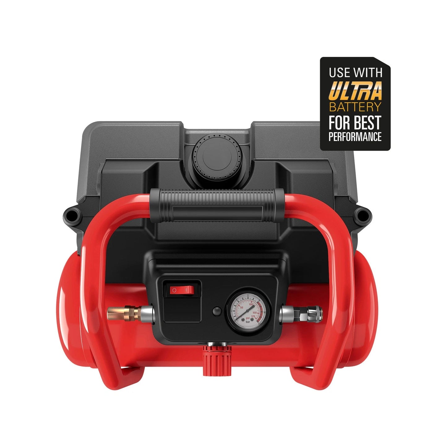 Ozito PXC Cordless 6L Oil-Free Air Compressor 2x18V, Portable, 90L/min Airflow