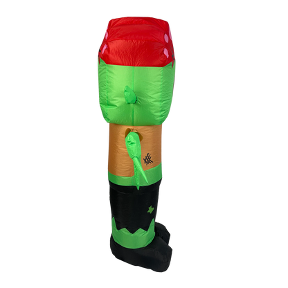 Galah 1.2M Halloween Zombie Inflatable with LED Lights for Indoor/Outdoor Use