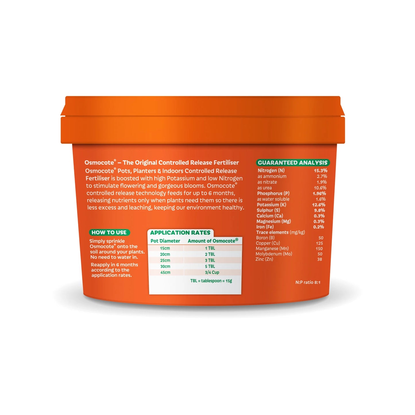 Scotts Osmocote 500g Controlled Release Fertiliser for Pots & Indoor Plants, 6-Month Feed