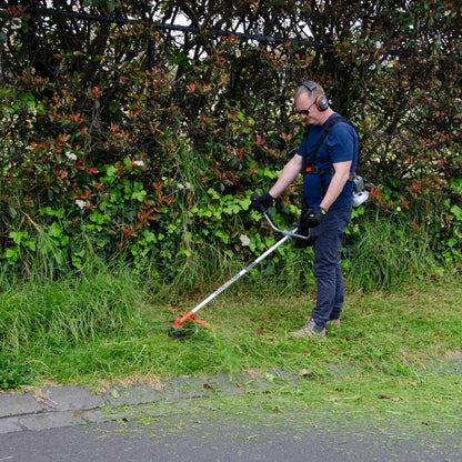 Morrison Straight Shaft Brushcutter 42.7cc, 415mm Cutting Width, Dual Ring Piston