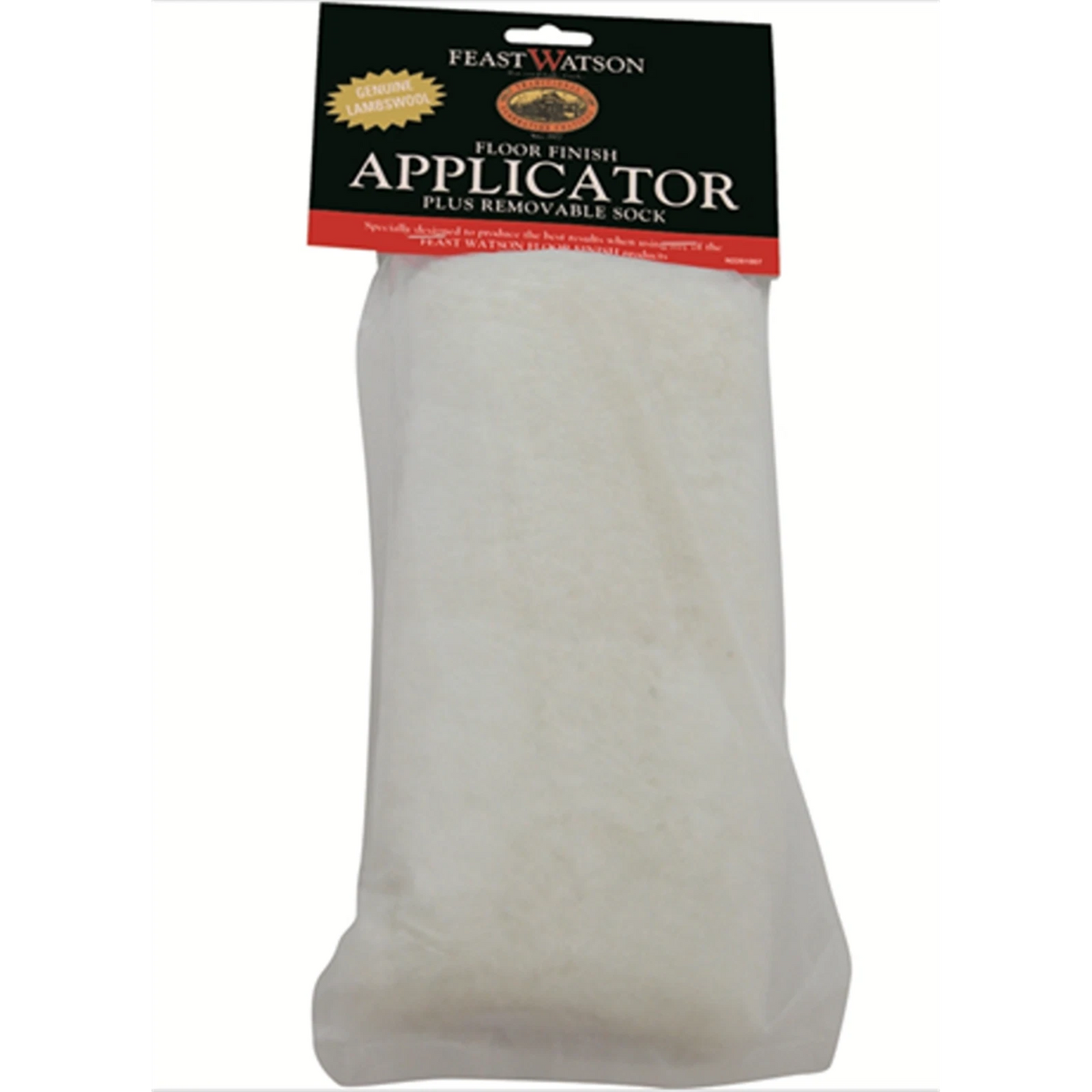 Feast Watson Floor Finish Applicator, Lambswool, Water-Based Friendly, 250mm Width