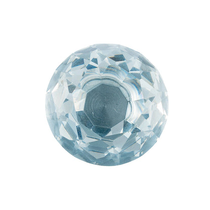 Taskmaster 40mm Crystal Knobs 4 Pack - Easy Install, Contemporary Design, Transparent