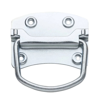 Zenith 103mm Zinc Plated Chest Handle 2 Pcs - Durable, Corrosion Resistant, Easy Install