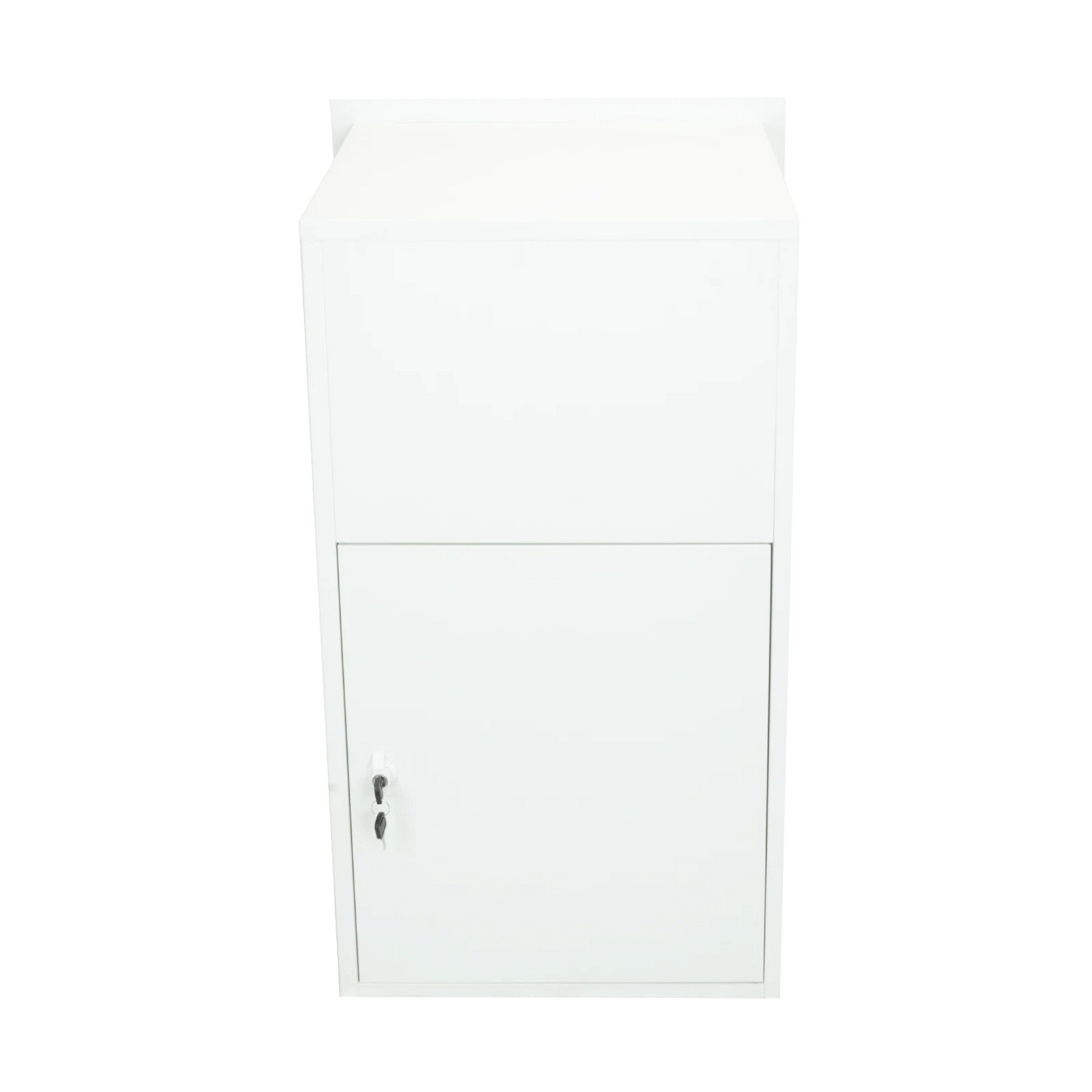 Sandleford 86cm White Matte Parcel Letterbox, Weather Resistant, Secure Locking