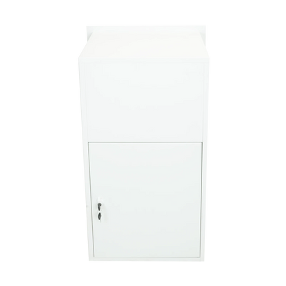 Sandleford 86cm White Matte Parcel Letterbox, Weather Resistant, Secure Locking