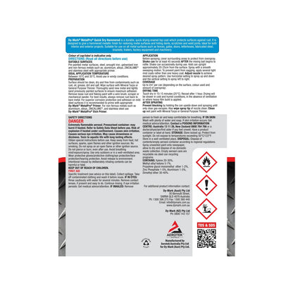 Dy-Mark MetalPro Charcoal Quick Dry Hammered Enamel, 300g, Durable Anti-Corrosive Finish