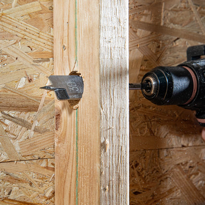 Kango 12mm Spade Bit - Wingless Design, Extended Scoop, Multi Grind Edge, ¼” Hex Shank