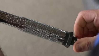 Kincrome 1/4" Drive Micrometre Torque Wrench, Dual Scale, Audible Click, Nickel Chrome Alloy