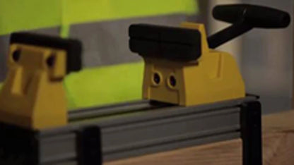 Stanley Quick Clamp Vice - Durable Steel Jaw, 80mm Width, Easy Single-Handed Operation