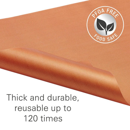 Matador Copper Hot Plate Liner, Non-Stick, Reusable, 300°C Heat Resistant, 30x40cm