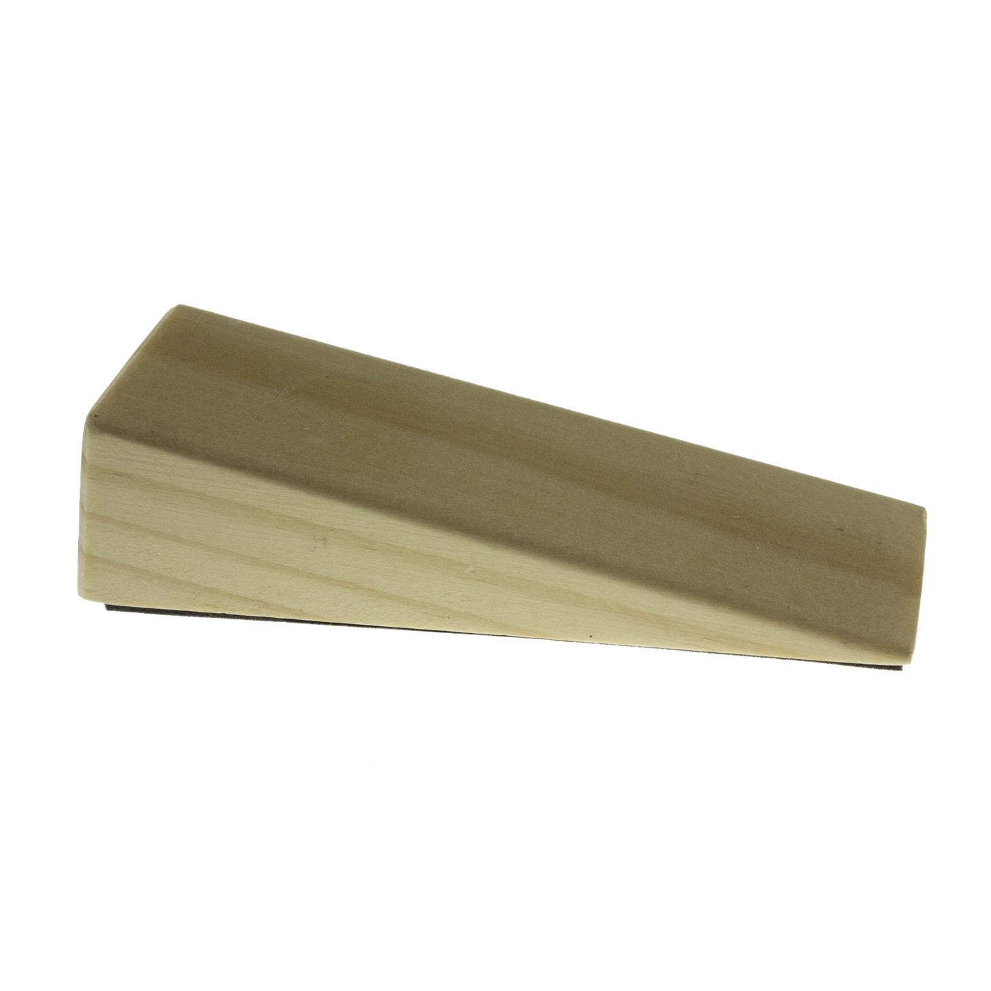 Adoored Small Beige Timber Wedge Door Stop for Indoor Use