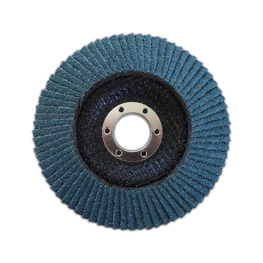 Josco 115mm 40 Grit Zirconia Flap Disc for Metal and Wood Grinding