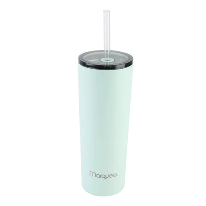 Marquee Mint Slim Tumbler 890ml with Straw, Insulated, Spill-Resistant, BPA-Free