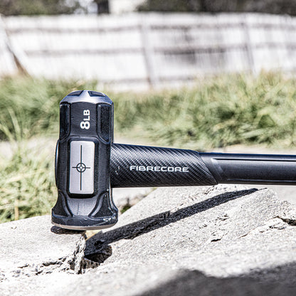 Kango 8lb Cross Strike Sledge Hammer, Fibreglass Handle, Heat-Treated Steel Head