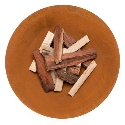 Mimosa Rustic Steel Fire Pit 70cm - Durable, Easy Assembly, Outdoor Use