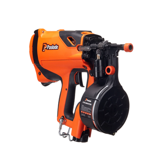 Paslode Impulse CoilMaster 27-50mm Nail Gun, Upgraded Engine, Ergonomic Trigger