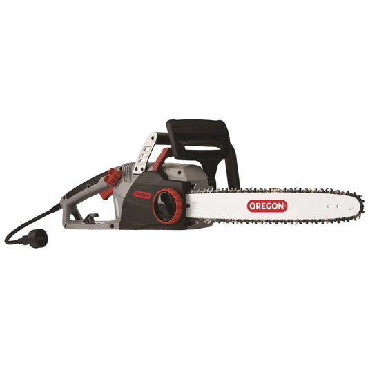 Oregon Self Sharpening Electric Chainsaw, 2400W, 18" Bar, Tool-less Tensioning