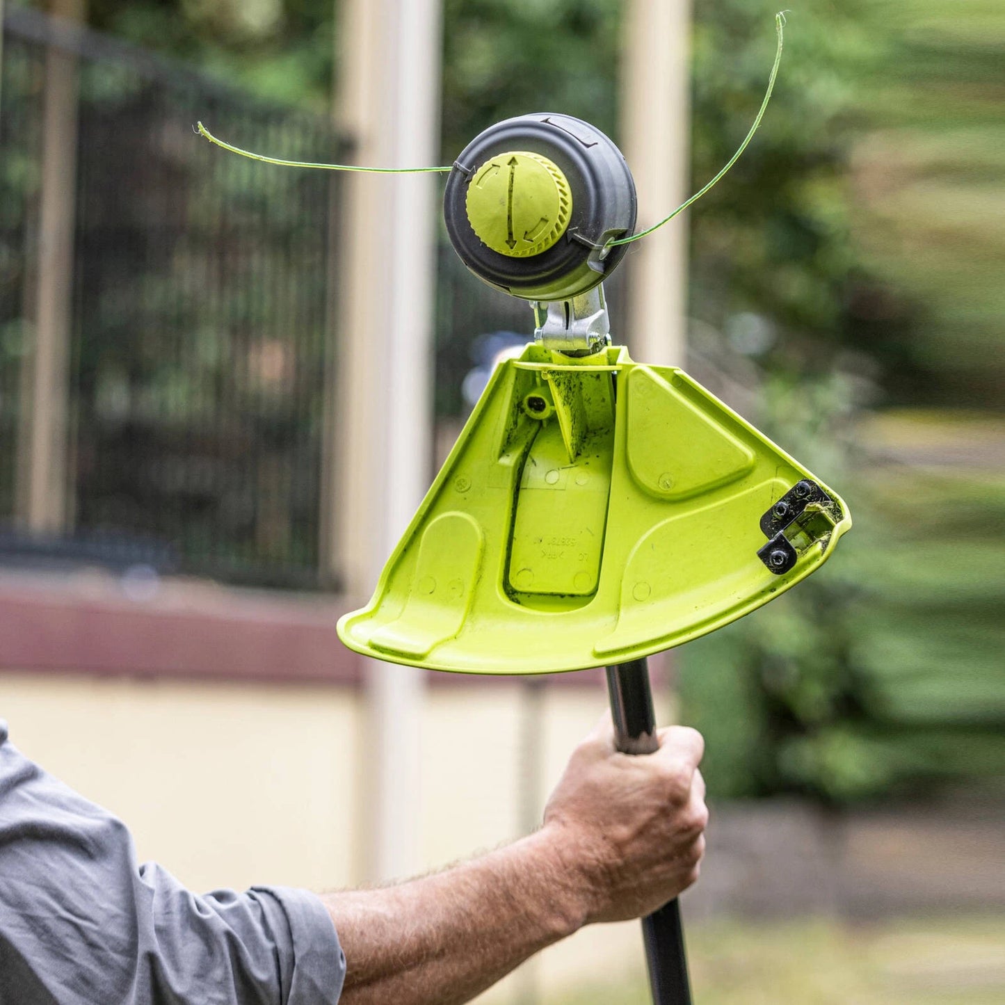 Ryobi Expand-It 45cm Line Trimmer Attachment, Adjustable Cutting Diameter, Twin Line Bump Feed