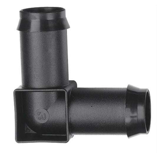 Pope 19mm Barbed Elbow Pack of 10 for Garden Irrigation, UV Stabilised Polypropylene