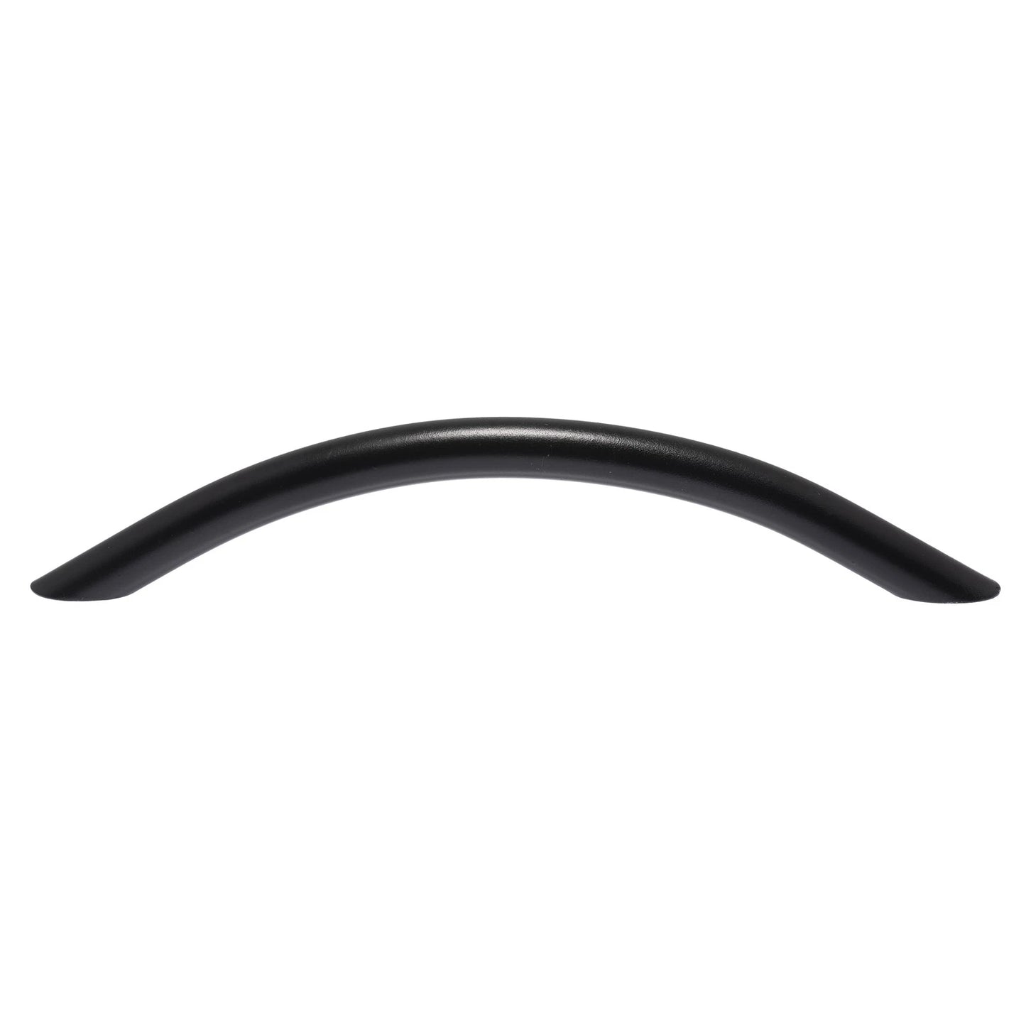 Lane Matte Black Bow Handle - Zinc, 128mm, Easy Install, Modern Design
