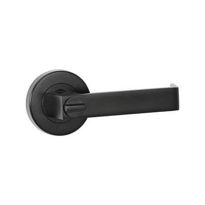 Lemaar Black Gala Entrance Set - High-Security, Easy Install, Stylish Zinc Finish