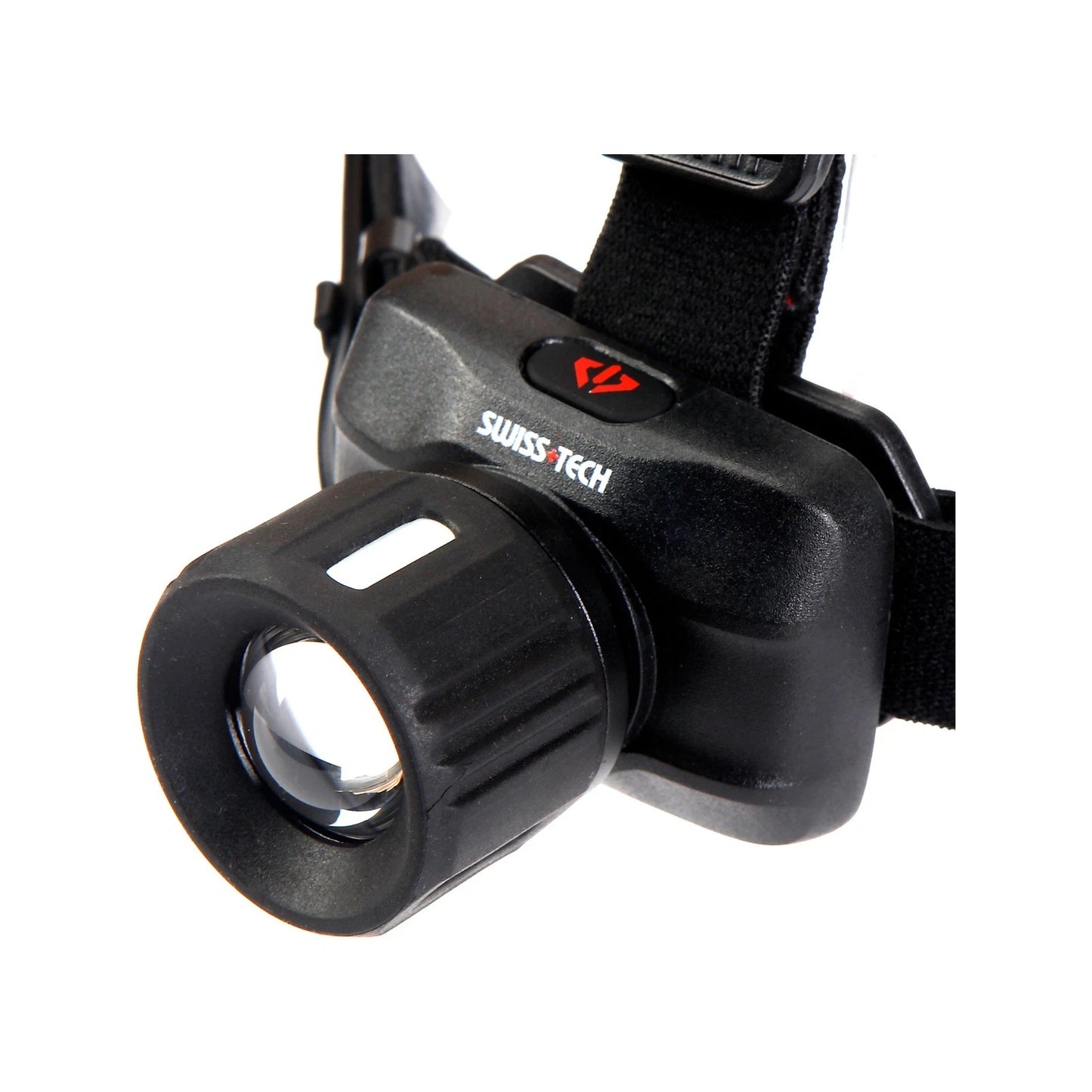 SWISS+TECH 350lm LED Headlamp, Adjustable Focus, Multiple Modes, Durable, Comfortable Fit