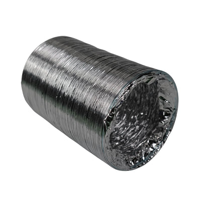 Builders Edge 100mm x 3m Flexible Duct, Aluminium, UL 181 Compliant, AS4254 Certified