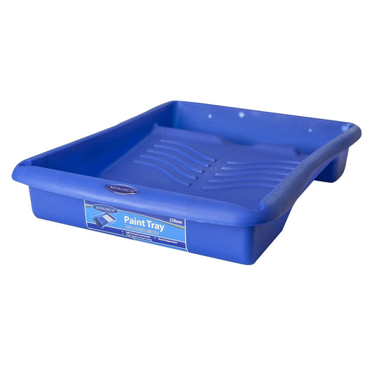 Monarch 230mm Paint Tray, Durable Plastic, Lightweight, Easy to Clean, Blue