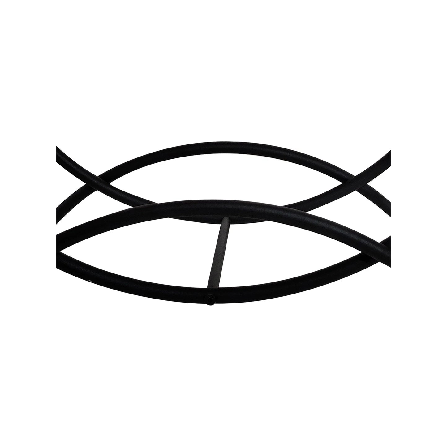 Jumbuck 100kg Curved Steel Firewood Rack, Indoor/Outdoor, Rust-Resistant, Portable