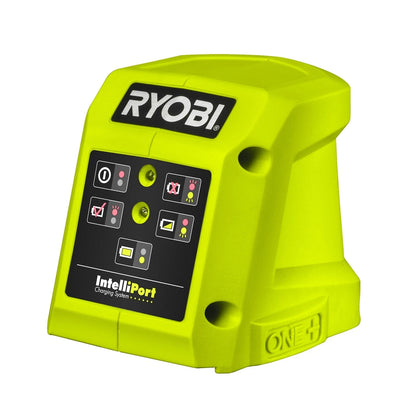 RYOBI 18V ONE+ Palm Sander Kit, Compact Design, 2.0Ah Battery, Dust Management
