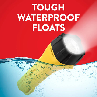 Eveready Dolphin Hybrid Rechargeable Floating LED Flashlight 225 Lumens Waterproof