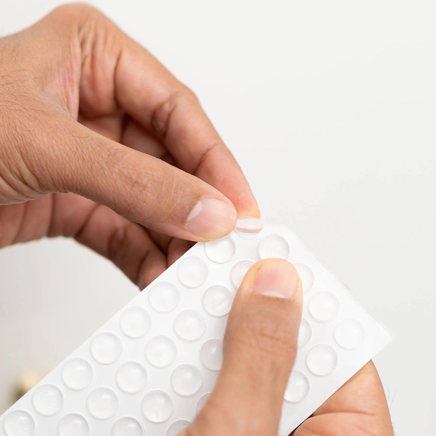 Taskmaster Silicone Door Buffer 9.5 x 3.8mm, 250 Pack, Self-Adhesive, Noise Reduction