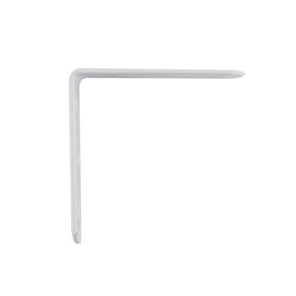 Carinya White Reinforcing Angle Bracket 70x70x20mm 8 Pack - Durable, Easy Install