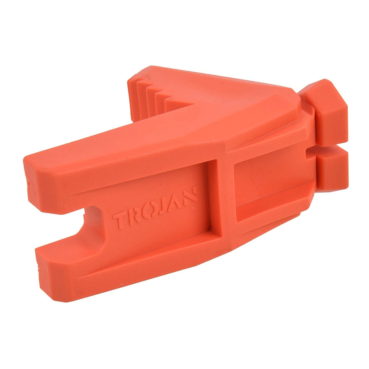 Trojan Rubber Line Block Orange - Durable, High Visibility Bricklaying Tool