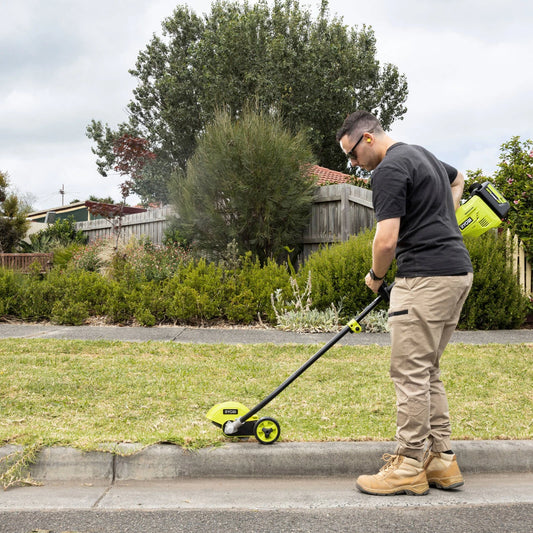 Ryobi Expand-It Edger Attachment, 204mm Blade, Adjustable Depth, Compatible with 18V/36V Powerheads