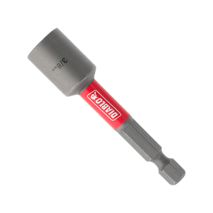Diablo 3/8" Magnetic Nut Setter, Impact Resistant, Versatile Socket Conversion