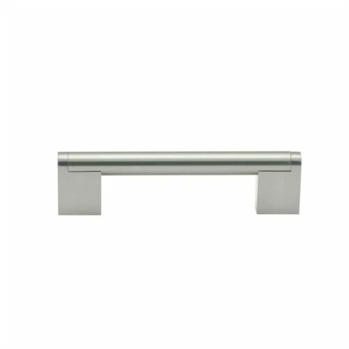 Prestige Brushed Nickel Round Bar Handle 96mm - Easy Install, Modern Design