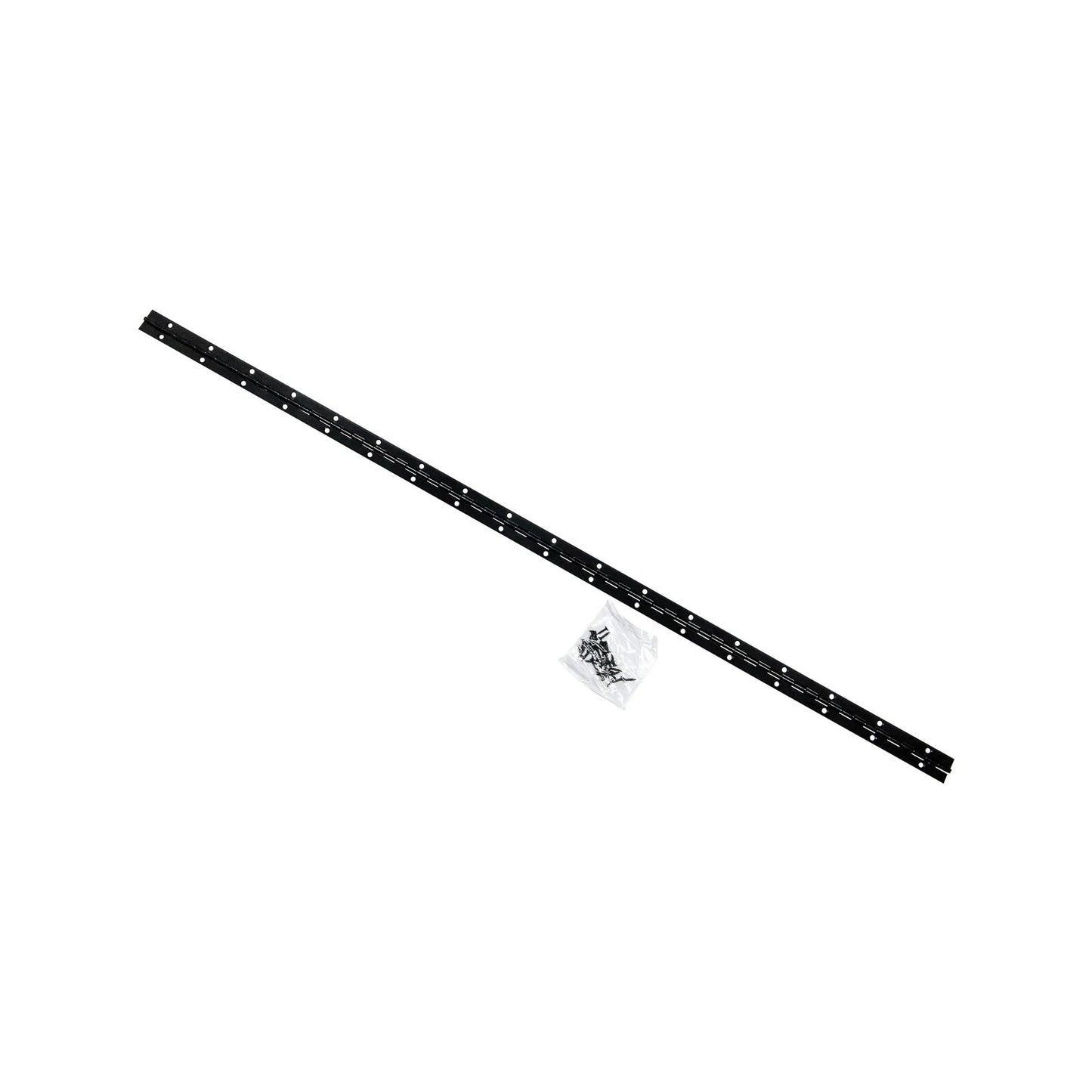 Taskmaster Matte Black Steel Continuous Hinge 915 x 27mm, Versatile & Durable