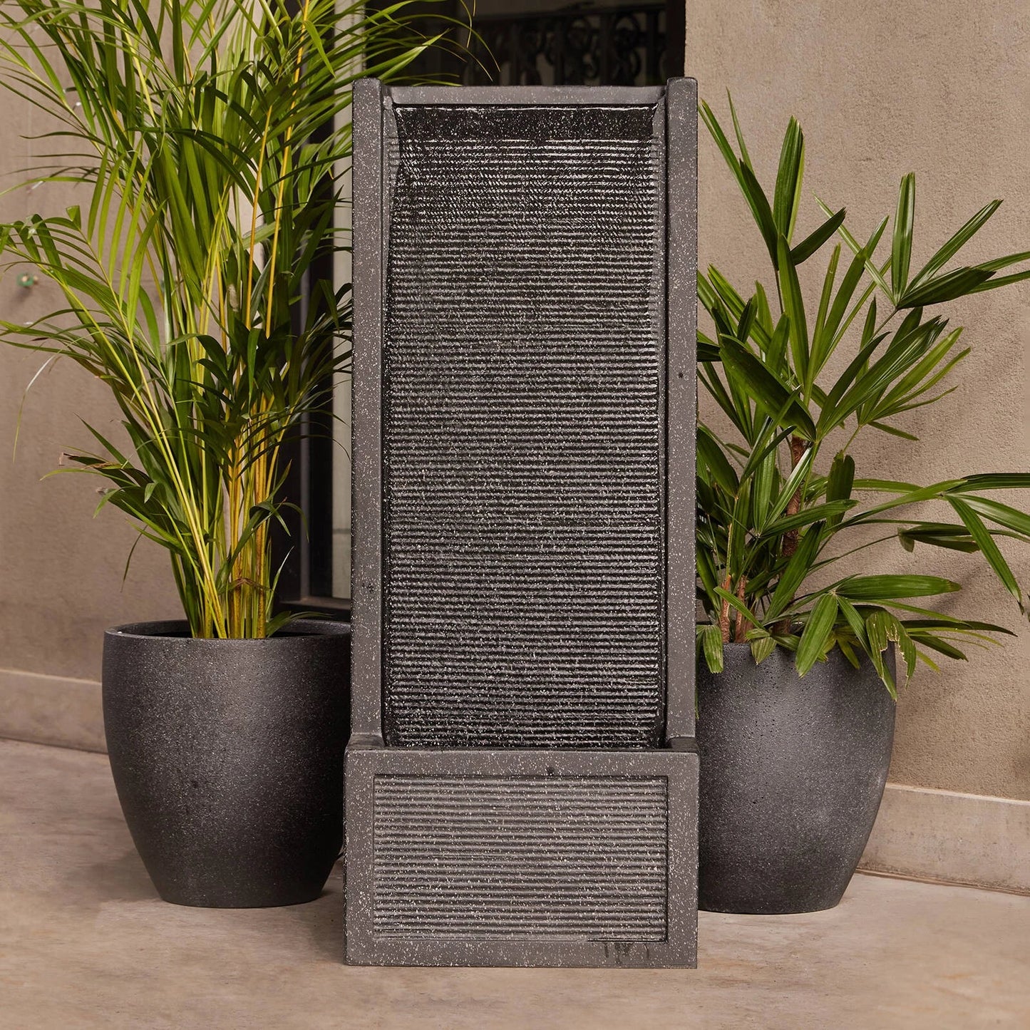 Northcote Veil Water Feature - Elegant Indoor/Outdoor Waterfall, Easy Install, Durable Design