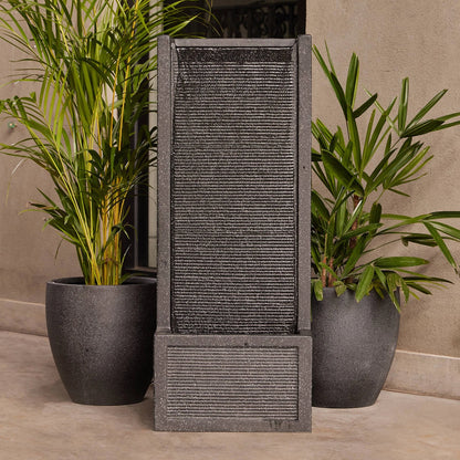 Northcote Veil Water Feature - Elegant Indoor/Outdoor Waterfall, Easy Install, Durable Design